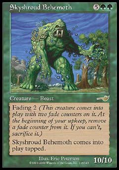Skyshroud Behemoth (Nemesis) Light Play