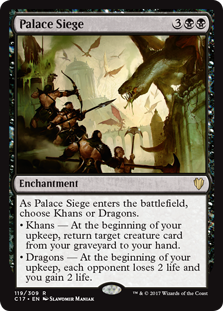 Palace Siege (Commander 2017) Light Play