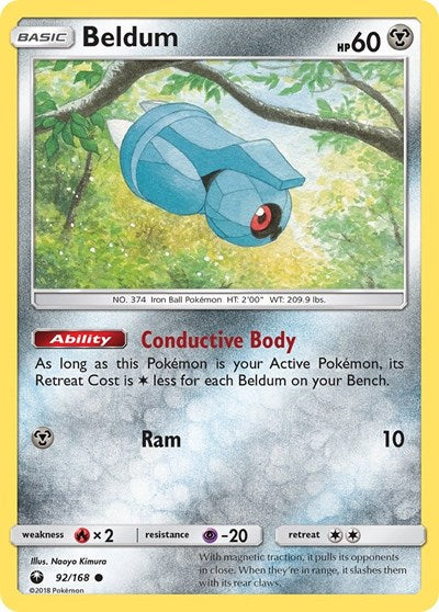 Beldum (92) (SM - Celestial Storm) Near Mint
