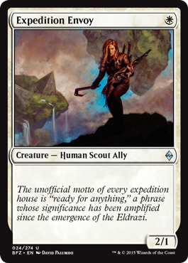 Expedition Envoy (Battle for Zendikar) Light Play Foil