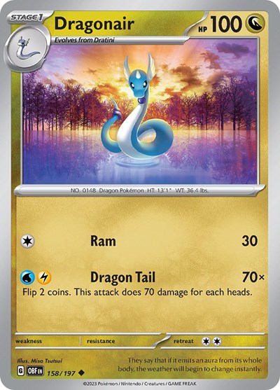 Dragonair (Scarlet and  Violet: Obsidian Flames) Near Mint