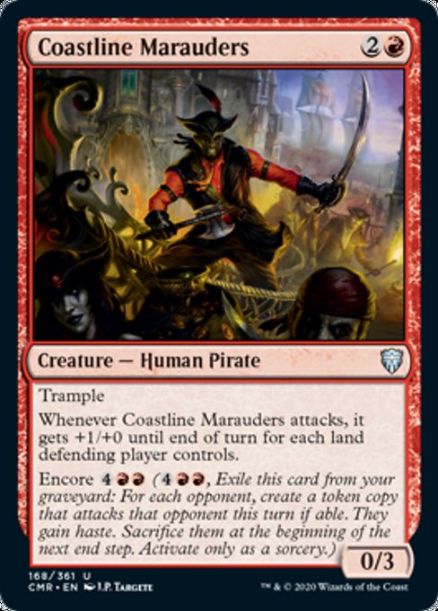 Coastline Marauders (Commander Legends) Near Mint Foil