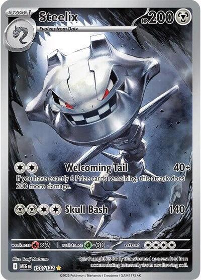 Steelix - 150 (ME01: Mega Evolution) Near Mint Holofoil