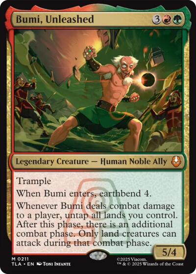 Bumi, Unleashed (Avatar: The Last Airbender) Near Mint