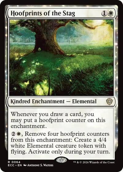Hoofprints of the Stag (Commander: Lorwyn Eclipsed) Near Mint