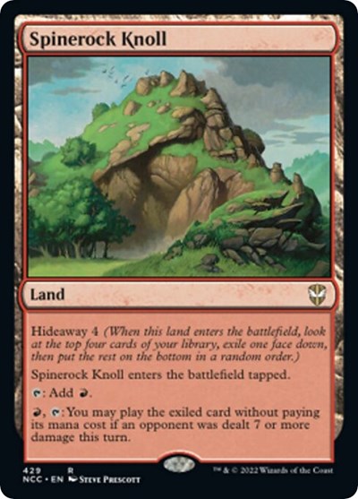 Spinerock Knoll (Commander: Streets of New Capenna) Light Play