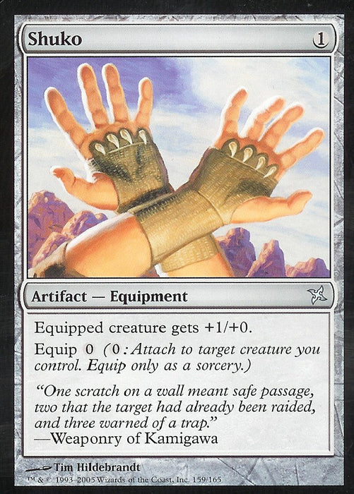 Shuko (Betrayers of Kamigawa) Light Play