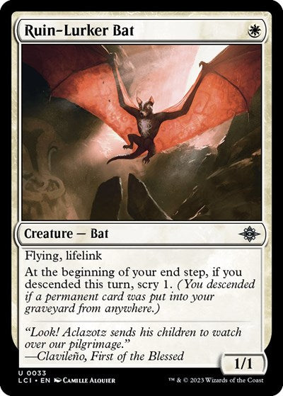 Ruin-Lurker Bat (The Lost Caverns of Ixalan) Near Mint