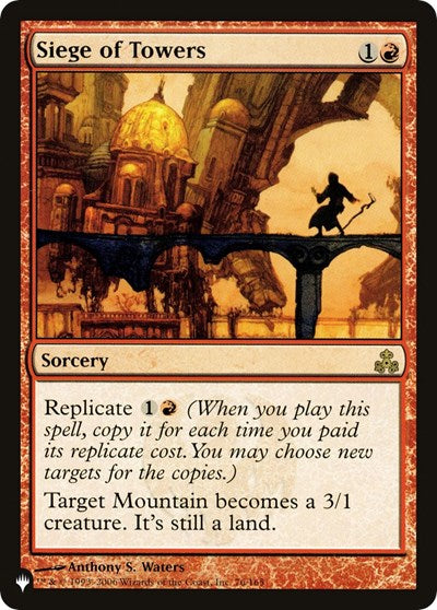 Siege of Towers (The List) Near Mint
