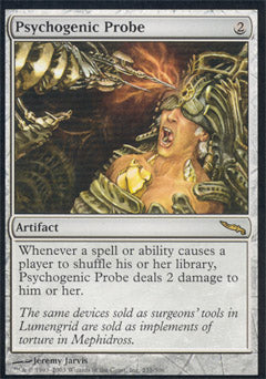 Psychogenic Probe (Mirrodin) Light Play