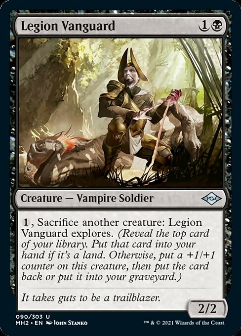 Legion Vanguard (Modern Horizons 2) Light Play Foil