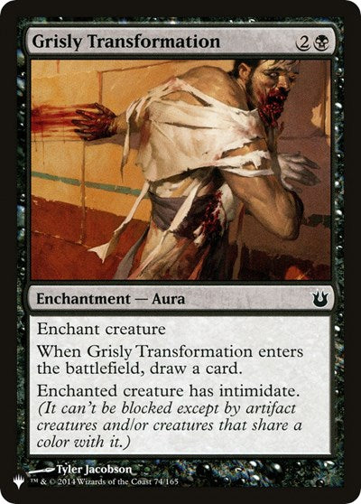 Grisly Transformation (The List) Light Play