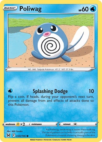 Poliwag (SWSH11: Lost Origin) Near Mint