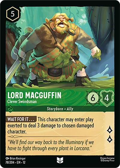 Lord MacGuffin - Clever Swordsman (Wilds Unknown) Near Mint