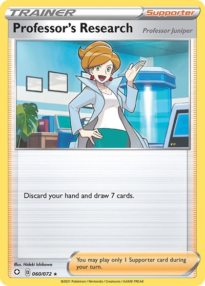 Professor's Research (Shining Fates) Near Mint Reverse Holofoil