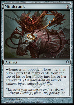 Mindcrank (New Phyrexia) Light Play