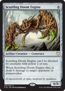 Scuttling Doom Engine (Commander 2018) Light Play
