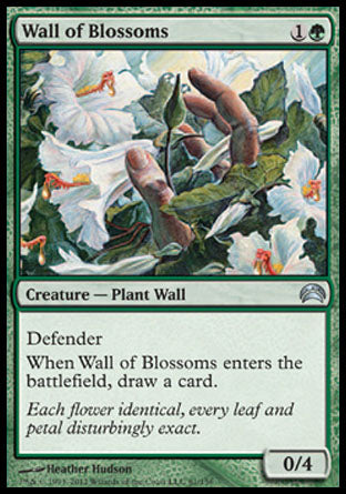 Wall of Blossoms (Planechase 2012) Light Play