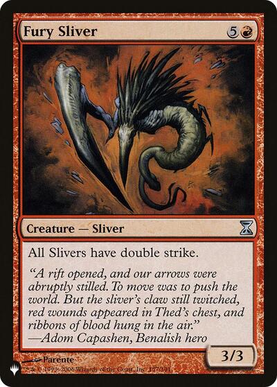 Fury Sliver (The List) Near Mint