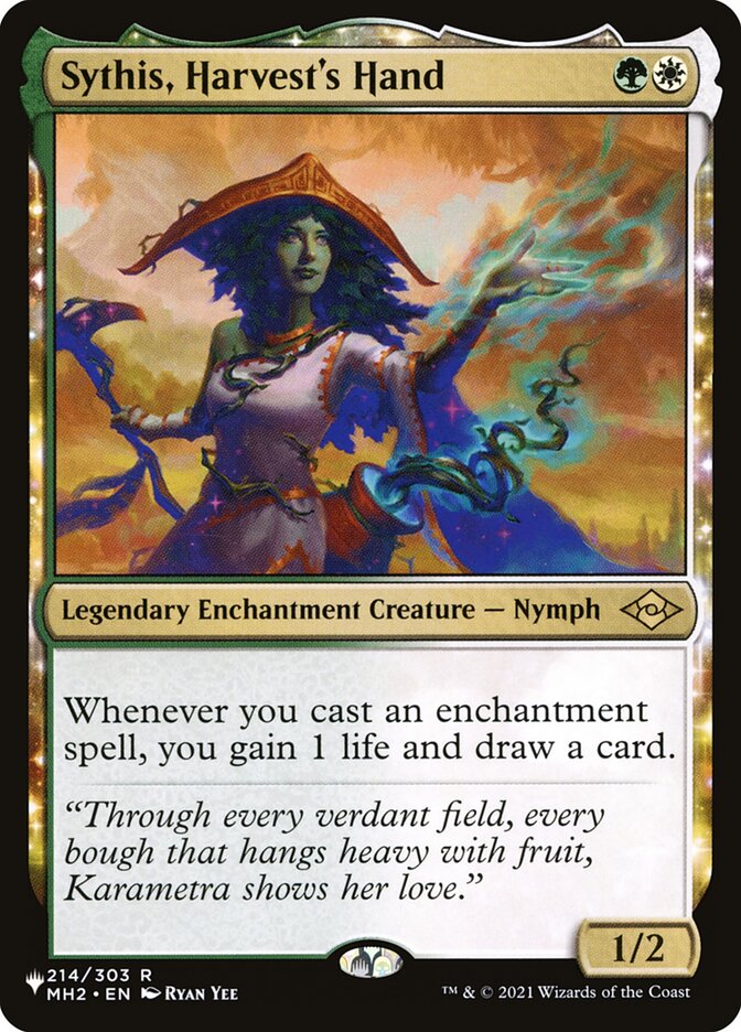 Sythis, Harvest's Hand (The List) Light Play