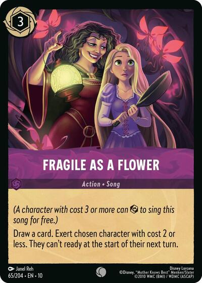 Fragile as a Flower (Whispers in the Well) Near Mint