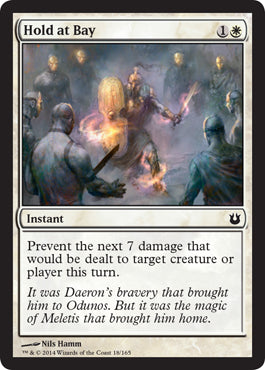 Hold at Bay (Born of the Gods) Light Play Foil
