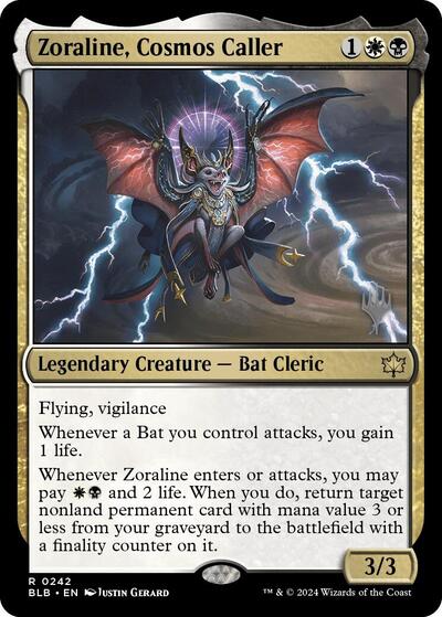 Zoraline, Cosmos Caller (Promo Pack: Bloomburrow) Near Mint
