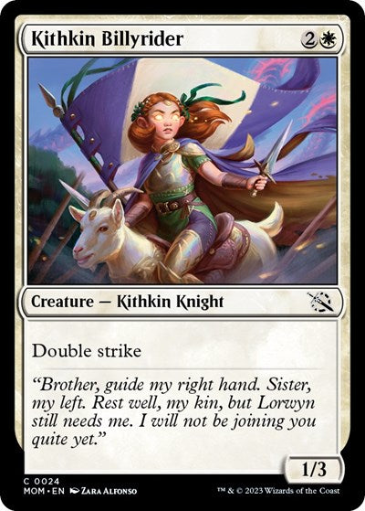 Kithkin Billyrider (March of the Machine) Light Play Foil