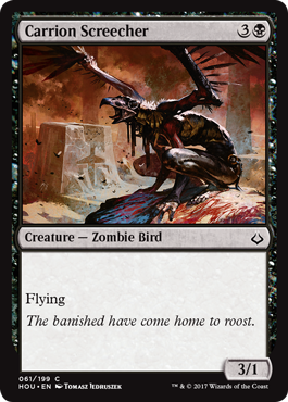 Carrion Screecher (Hour of Devastation) Light Play Foil