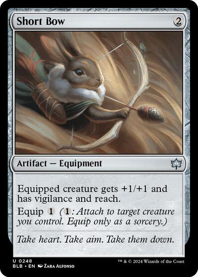 Short Bow (Bloomburrow) Near Mint Foil