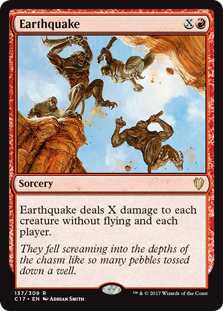 Earthquake (Commander 2017) Light Play