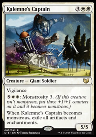 Kalemne's Captain (Commander 2015) Light Play