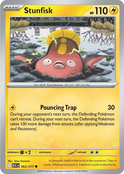 Stunfisk (ME: Ascended Heroes) Near Mint