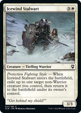 Icewind Stalwart (Commander Legends: Battle for Baldur's Gate) Near Mint Foil