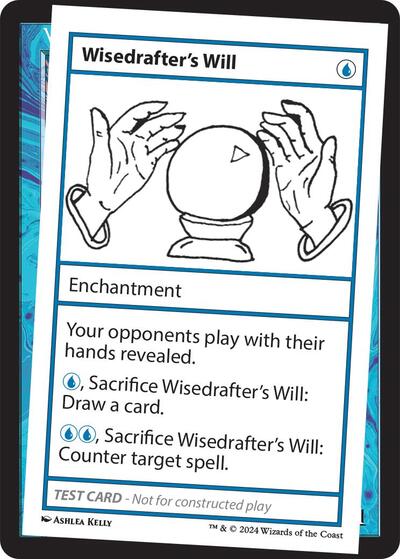 Wisedrafter's Will (Mystery Booster 2 Playtest Cards) Near Mint