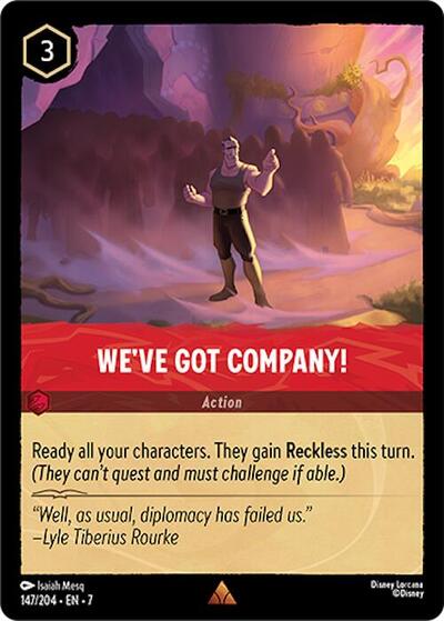 We've Got Company! (Archazia's Island) Near Mint