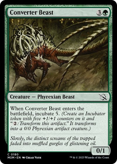 Converter Beast (March of the Machine) Near Mint Foil