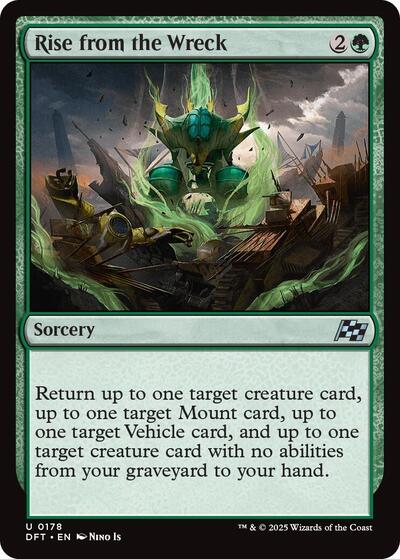 Rise from the Wreck (Aetherdrift) Light Play Foil