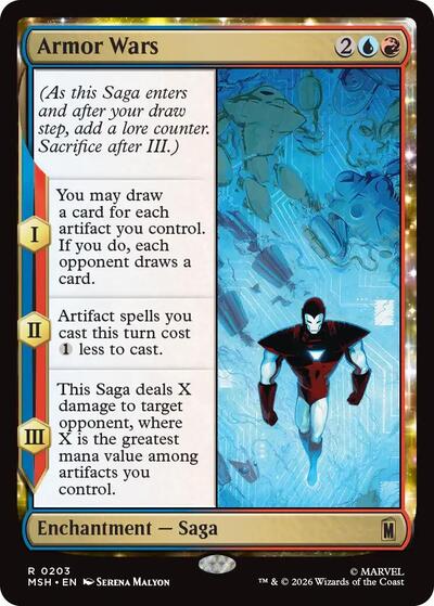 Armor Wars (Marvel Super Heroes) Near Mint Foil