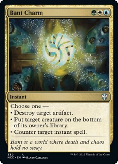 Bant Charm (Commander: Streets of New Capenna) Light Play