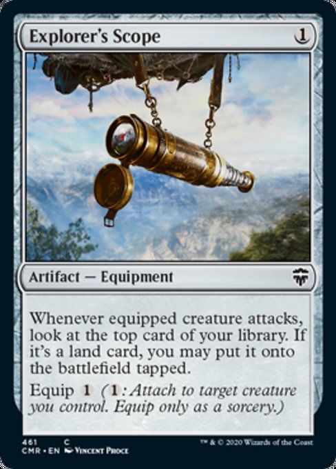Explorer's Scope (Commander 2020 Commander Legends) Near Mint