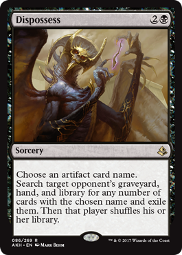 Dispossess (Amonkhet) Light Play Foil
