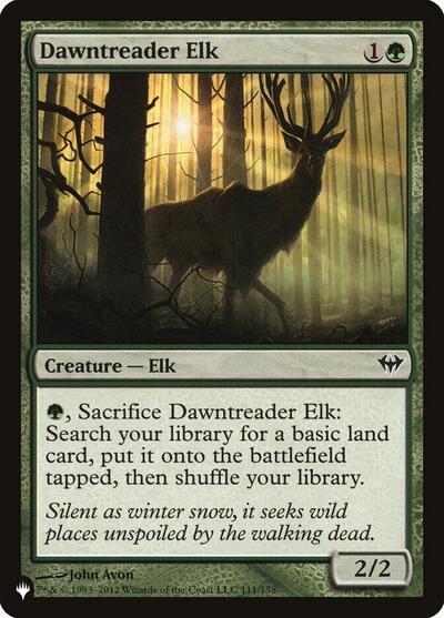 Dawntreader Elk (The List) Near Mint
