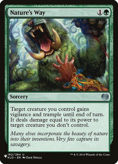 Nature's Way (The List) Near Mint
