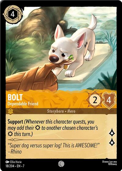 Bolt - Dependable Friend (Archazia's Island) Near Mint