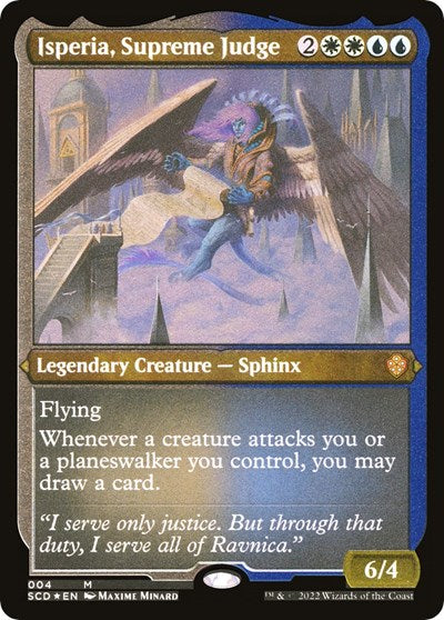 Isperia, Supreme Judge (Foil Etched) (Commander 2022 Starter Decks) Near Mint Foil