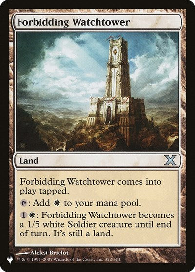 Forbidding Watchtower (The List) Light Play