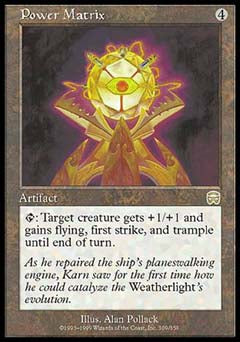 Power Matrix (Mercadian Masques) Light Play