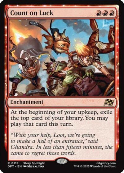 Count on Luck (Aetherdrift) Near Mint