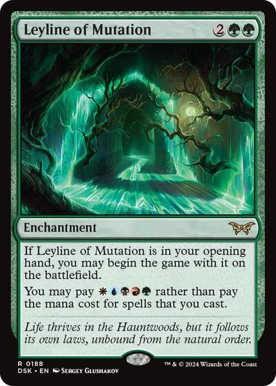 Leyline of Mutation (Duskmourn: House of Horror) Near Mint Foil
